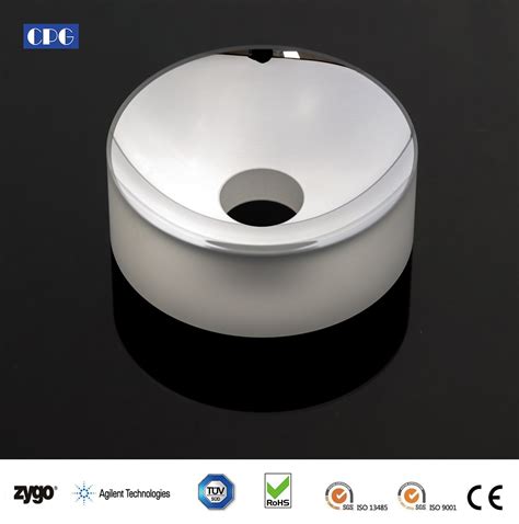 Aluminum coated PCC holed mirror - PCC and HR Coating