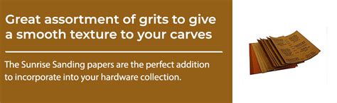 Sunrise Sanding/Emery Paper Set – 20 Sheets (Grit 80/100/120) | Coarse ...