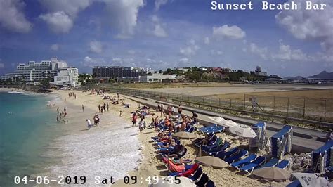 Sunset Beach Bar St Maarten Webcam