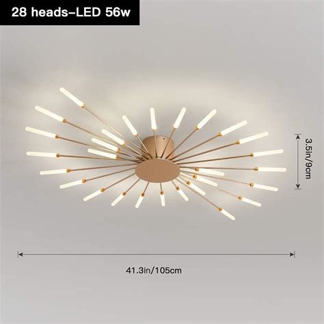 JAYMP Modern Flower Shape Ceiling Light for Living Room India | Ubuy