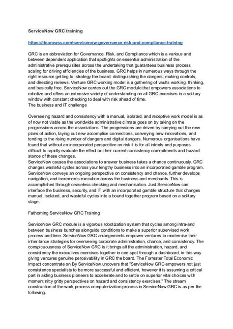 Image result for ServiceNow GRC Module