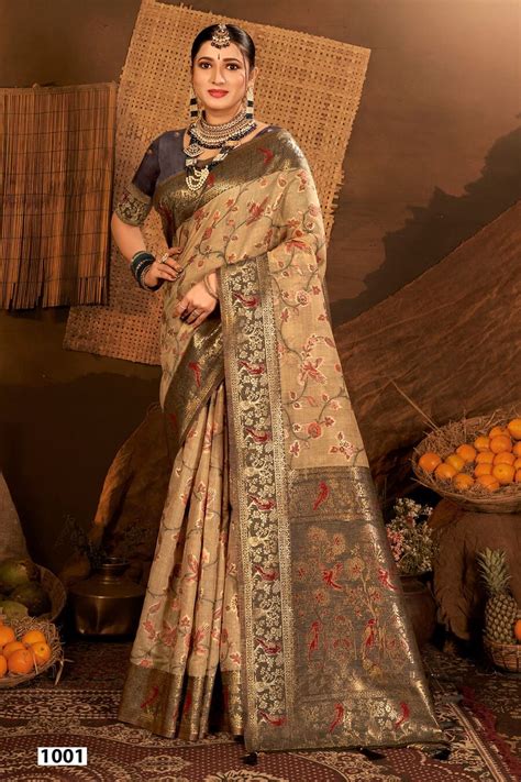 Saroj Sonpari Silk Vol 1 Cotton Traditional Saree Collection