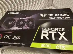 Asus Tuf Gaming Geforce Rtx 3090 24gb Gddr6x Gaming Graphics Card ...