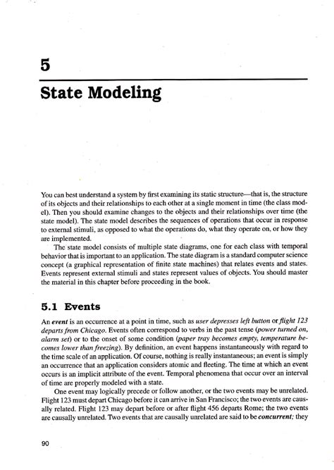 State modelling - .... - State Modeling You can best understand a ...