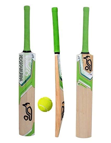 SRM Sports Full Size Popular Willow Tennis Cricket Bat Size 5 with Free ...