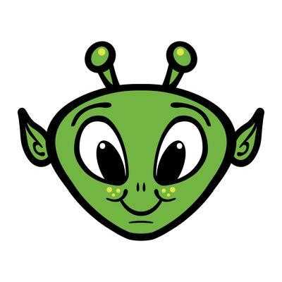 Image result for Alien 2D Vector