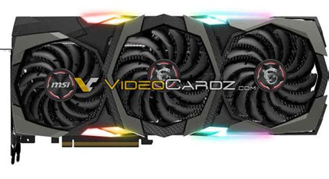 MSI GeForce RTX 2080 and RTX 2080 Ti graphics cards leaked ...