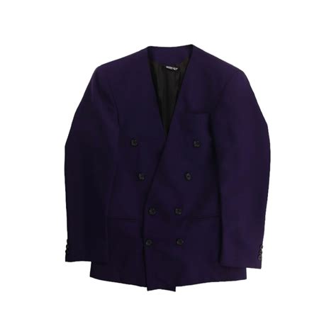 【OTSU】1990's no collar double breast tailored jacket made in USA -9410 ...