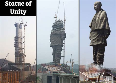 Statue of Unity Construction 的图像结果