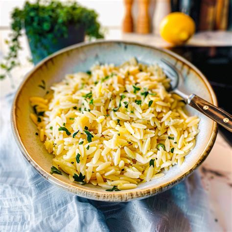 Easy Lemon Orzo Pasta Recipe