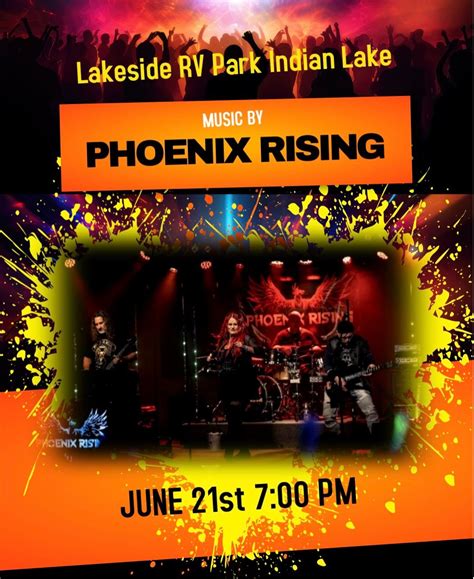 Phoenix Rising Debut at Lakeside RV Park Indian Lake, Lakeside RV park ...