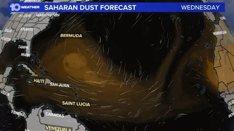 Saharan dust reaches South Florida | What this means for Tampa Bay area ...