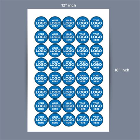 Logo Sticker Printing with Logo Upload Online – Flamingo Gifts