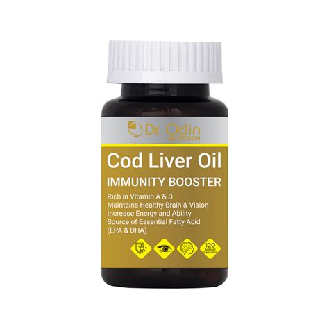 Dr.Odin Cod Liver Oil vitamin D | Best fish cod liver oil