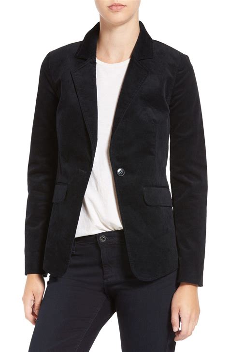 Stretch Velvet Blazer | Velvet blazer, Trendy clothes for women, Coats ...