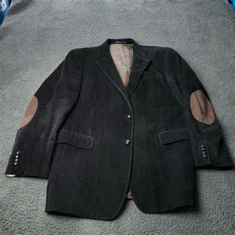 Lauren Ralph Lauren Corduroy Blazer Mens Size 44L Cot… - Gem