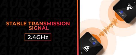 Audio Array AM-W11 Wireless Mic | Upto 4hr Battery & 60m Range | Volume ...