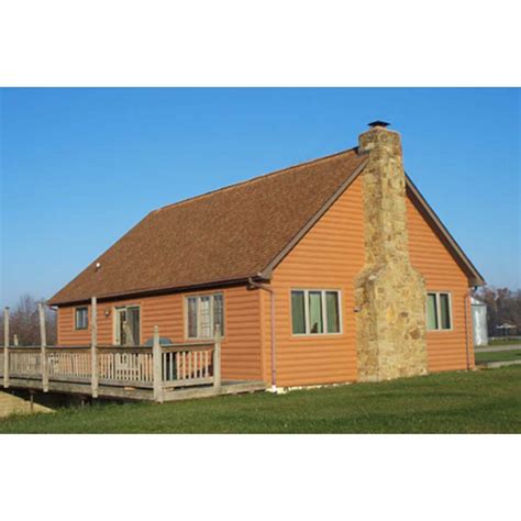 Timbermill Vinyl Log Cabin Siding - Cedar Log Look Siding