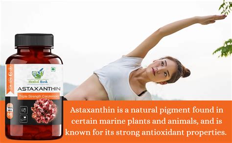 Herbal Bank Astaxanthin Triple Strength Carotenoid 6mg-60 Capsules ...