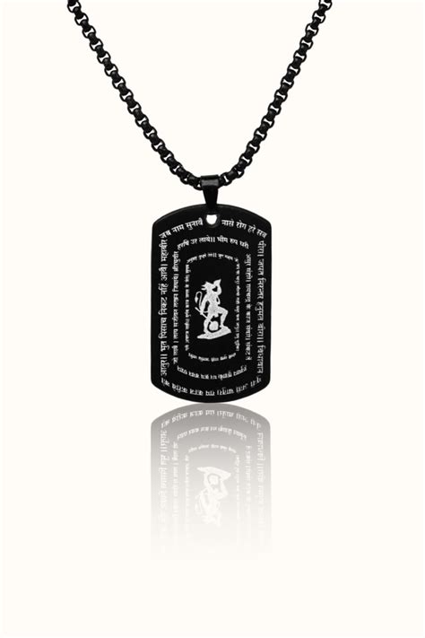 Hanuman Chalisa Pendant Necklace – Eraya Style