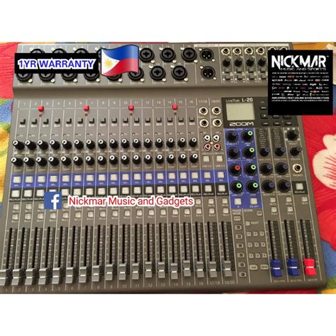 Image result for Zoom Livetrak L-20 Tutorial