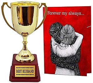 Tied Ribbons Valentine's Day Gifts for Him Best Husband Ever Engraved ...
