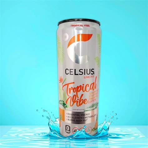 Celsius Tropical Vibe Energy Drink – TOJ EXPRESS