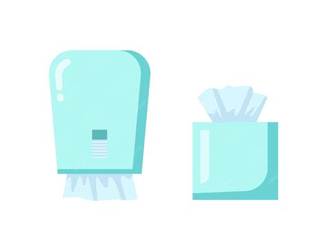 Hygiene and personal care paper tissues | Premium Vector