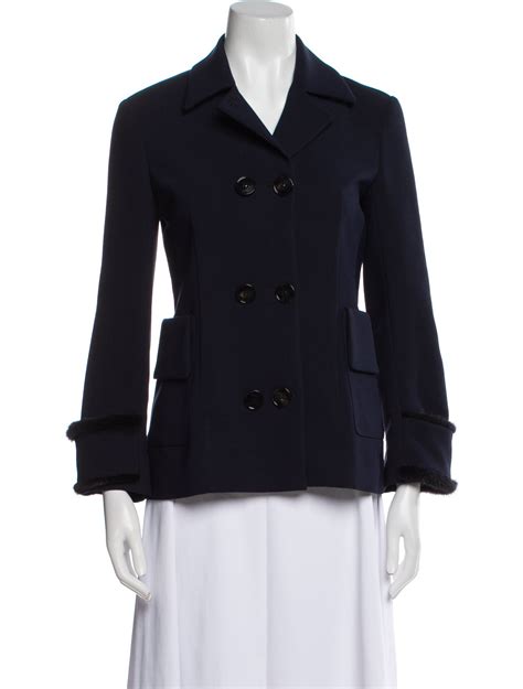 Christian Dior Wool Blazer - Blue Jackets, Clothing - CHR540067 | The ...