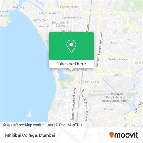 How to Get to Mithibai College in Andheri West by Bus, Metro or Train?