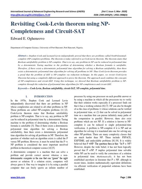 Image result for Cook Levin Theorem Explained