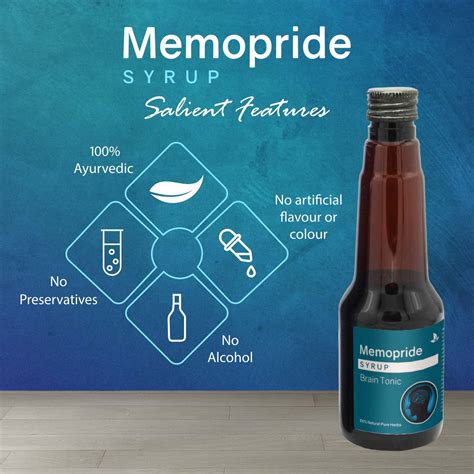 Buy MEMOPRIDE SYRUP 200 ML | BOOSTS MENTAL SHARPNESS & COGNITIVE ...