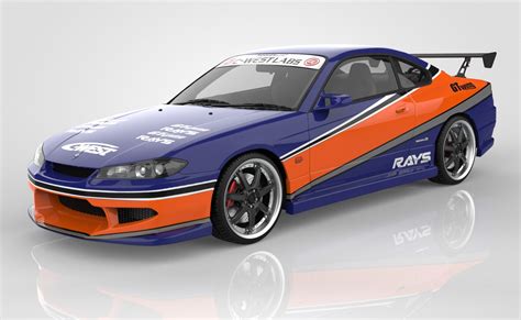 Nissan Silvia S15 Tokyo Drift 3D Model - TurboSquid 2010949