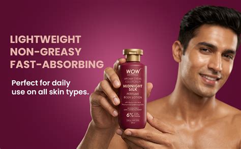 Buy WOW Skin Science Midnight Silk Perfume Body Lotion | Aroma Crème ...