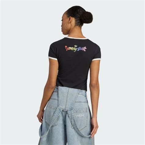 adidas x Jeremy Scott Graphic Slim Tee - Black | adidas India
