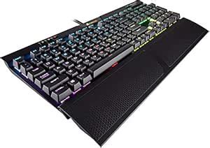 Amazon.in: Buy Corsair K70 RGB MK.2 LED Backlit Wired Mechanical Gaming ...