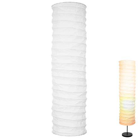COMPUKAS Paper Floor Lamp Shade 95x22cm - Diy Rice Paper Light Cover ...