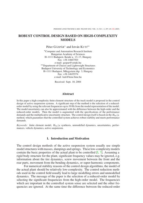 Image result for Control Model Complexity
