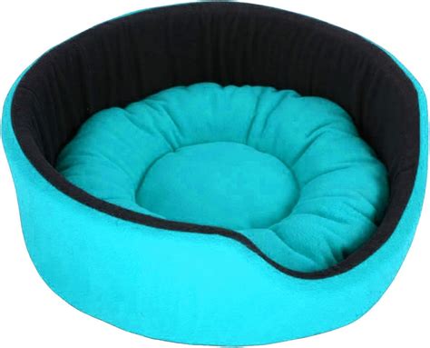 Fluffy's Polyester Luxurious Both Side Soft Dog/Cat Bed (Sky Blue ...
