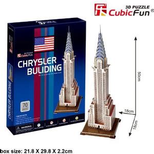 Cubicfun World'S Great Architectures C075H Us Chrysler Building (New ...