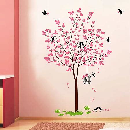 Asian Paints Wall-Ons, Tropical Flowers' Decal, DIY Removable Peel and ...