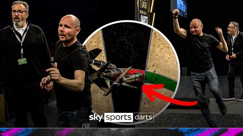 Premier League Darts: Sky Sports Camera operator goes WILD after ...
