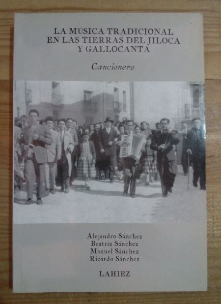 La música tradicional en las tierras del Jiloca y Gallocanta – Librería ...