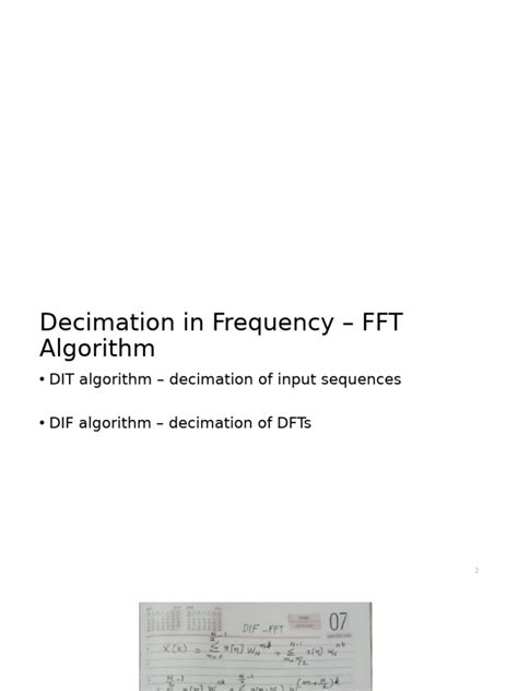 Dif Fft Tutorial 的图像结果