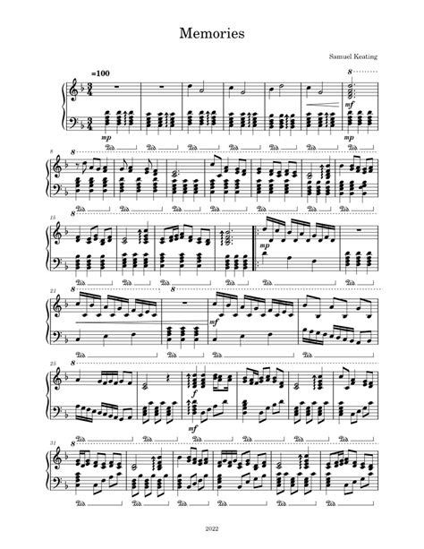 Image result for MuseScore Sheet Music Memory