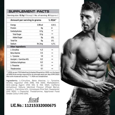 ATOM Turbo Fuel Pre-Workout Formula | Energy, Focus, Pumps — AS-IT-IS ...