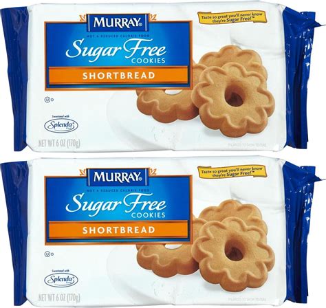 Amazon.com: Murray, Sugar Free Cookies Shortbread, 6-Ounce Package ...
