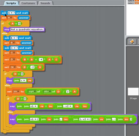 Image result for Programme Scratch Equation