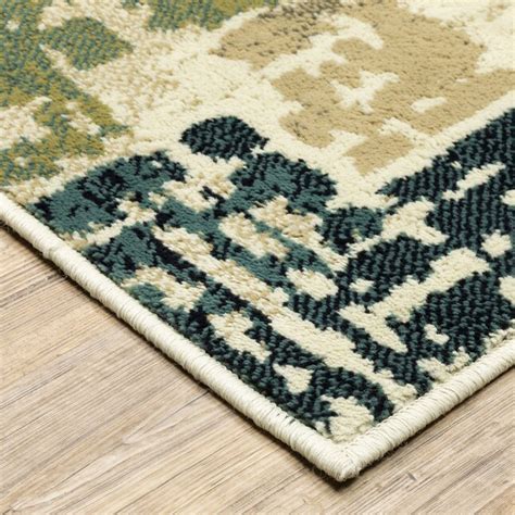 Archer Lane Averdine 2 x 8 Beige Indoor Abstract Runner Rug in the Rugs ...