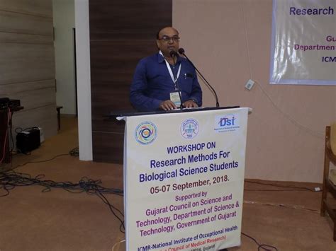 "Workshop on Research Methods for Biological Science Students 05-07 ...